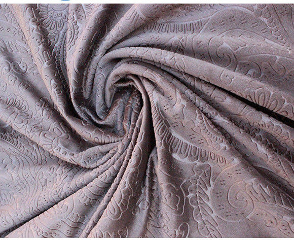 Commercial Embossed Minky Fabric 3D Embossed Italian Velvet For Sofa Cover