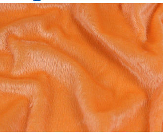2017 New food grade soft velboa fabric/minky fabric With Bottom Price