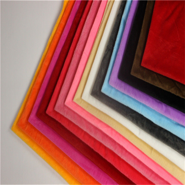 indian fabric crystal super soft velboa fabric manufacturers